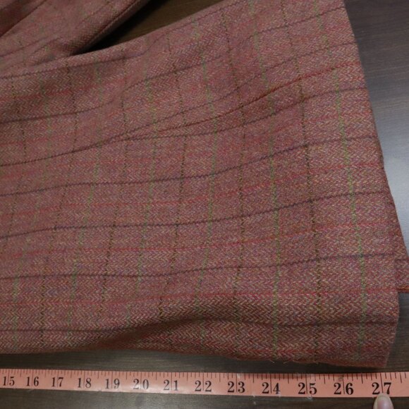 Lands End Wool Jacket Women 16P Pink Classic Preppy Professional Academia Career - Picture 13 of 16